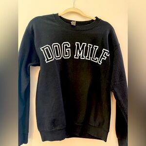 Dog Milf crewneck sweatshirt